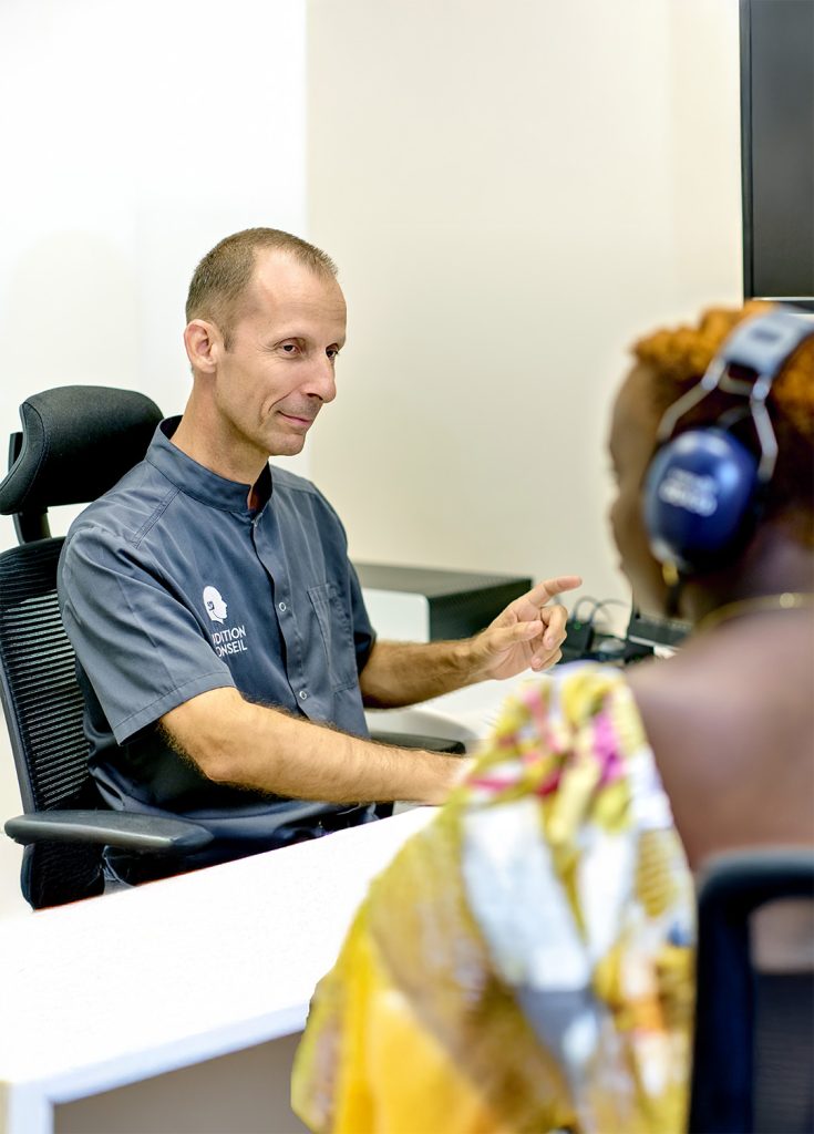 Test auditif chez Audition conseil Guadeloupe AudioprothesisteLes abymes BAsse-Terre Le moule Pointe A PItre Patrick Le Masle